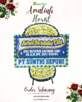 Papan Bunga Duka di Lolomatua